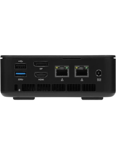 Мини-ПК iRU Planio 325, AMD Ryzen 5 3500U/8 ГБ DDR4/256 ГБ SSD/AMD Radeon Graphics/Без ОС, черный (2180213)
