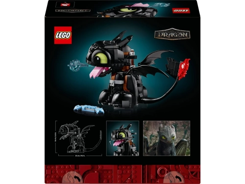 Конструктор LEGO 10375 Icons Как приручить дракона: Беззубик
