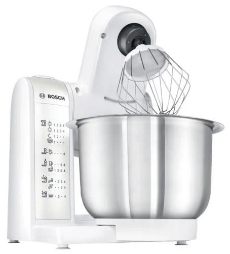 Кухонный комбайн Bosch MUM4875, 600 Вт, белый