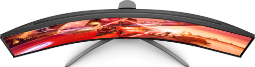 Монитор AOC 48.8", VA, UltraWide, 5120х1440, изогнутый, 4 мс, 165 Гц, AMD FreeSync Premium Pro, nVidia G-Sync Compatible, 400 кд/м2, 178°/178°, 3xHDMI, DisplayPort, USB Type-C, динамики, чёрный