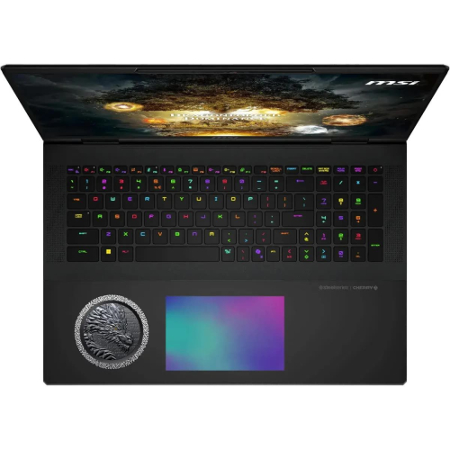 Ноутбук MSI Titan 18 HX Dragon Edition Norse Myth A2XWJG-205RU, 18" (3840x2400) IPS 120 Гц/Intel Core Ultra 9 275HX/64 ГБ DDR5/4096 ГБ SSD/NVIDIA GeForce RTX 5090 для ноутбуков (24 Гб)/Windows 11 Home, Черный (9S7-1824A5-205)