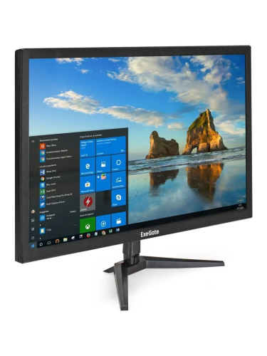 Монитор ExeGate 23.8" EB2400A черный {VA 1920x1080 75Hz 5ms 16:9 200cd 3000:1 170/160 D-Sub HDMI VESA регулировка наклона} [EX297377RUS]