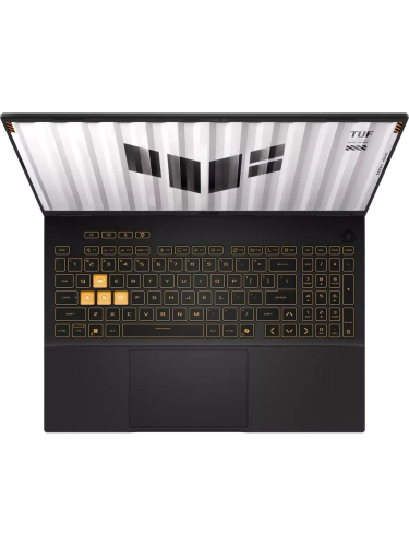 Ноутбук ASUS TUF Gaming F16 FX608JMI-TU254, 16" (1920x1200) IPS 144 Гц/Intel Core i5-14450HX/16 ГБ DDR5/512 ГБ SSD/NVIDIA GeForce RTX 5060 для ноутбуков (8 Гб)/Windows 11 Pro, Серый (90NR0NB1-M00DM0_Win11P)