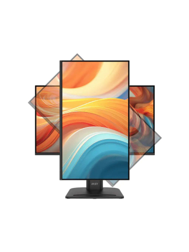 Монитор MSI PRO MP245PDG E14 23.8" 16:9 FHD(1920x1080) IPS Flat, 1ms(MPRT), 1300:1, 100M:1, 300nits, Webcam, HDMI, DP, Type-C, Type-B,  2xType A, LAN, Speaker, Tilt, Swivel, Height, Pivot, VESA, 144Hz, Black, 1y war-ty