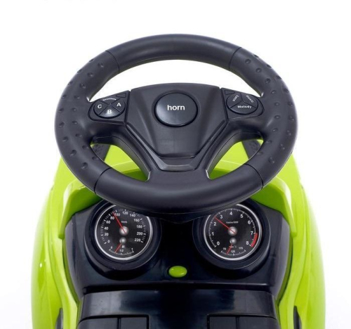 Толокар «Ровер», световые и звуковые эффекты, цвет зеленый