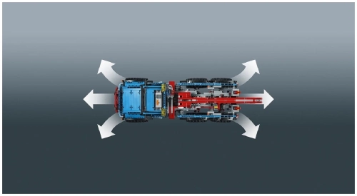 Конструктор LEGO Technic 42070 Эвакуатор-внедорожник 6х6