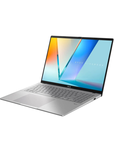 Ноутбук ASUS Vivobook S16 S3607VA-RP078, 16" (1920x1200) IPS 144 Гц/Intel Core i5-13420H/16 ГБ DDR5/512 ГБ SSD/Intel UHD Graphics/Без системы, Серебристый (90NB1671-M005X0)
