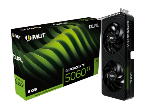 Видеокарта PCIE16 RTX5060TI 8GB PA-RTX5060Ti DUAL 8GB PALIT