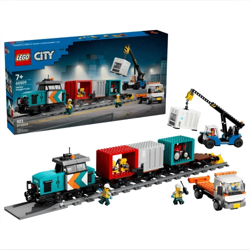 Конструктор LEGO City 60509 Портовый грузовой поезд