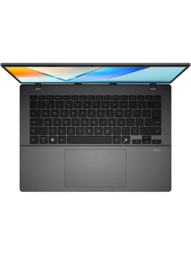 Ноутбук ASUS VivoBook S14 S3407QA-SF044W, 14" (1920x1200) OLED/Qualcomm Snapdragon X X1-26-100/16 ГБ DDR5/1024 ГБ SSD/Qualcomm Adreno/Windows 11 Home, Серый (90NB16B2-M004B0)