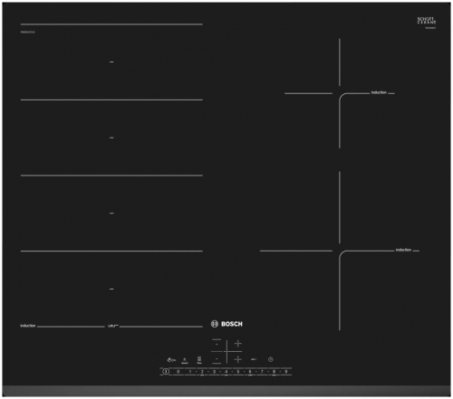 Индукционная варочная панель Bosch PXE631FC1E, черный Индукционная варочная панель Bosch PXE631FC1E, черный