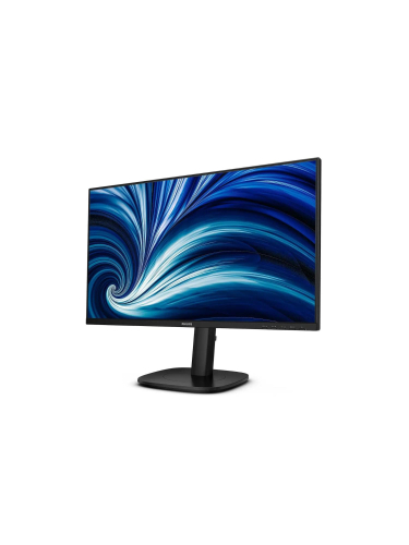 Монитор Philips 24B2U3301 23.8" 2560x1440 WLED 16:9 IPS 350cd, 1500:1, 4ms, 50M:1, 178°/178°, HDMI, DP, USB Hub: 4xUSB3.2, USB-C(90W), RJ45, Speak, 120Hz, Tilt, Height, Swivel, Pivot, Internal, VESA, Black,3y