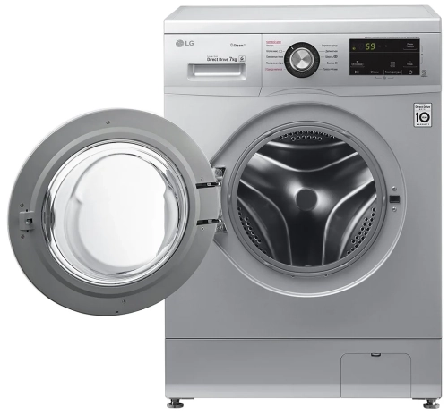 Стиральная машина LG Steam F2J3HS4L, серебристый