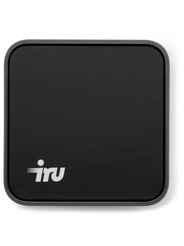 Мини-ПК iRU Planio 110ALCN slim, Intel Processor N100 / 8 ГБ DDR4 / 256 ГБ SSD / Intel UHD Graphics / Windows 11 Pro, черный (2164236)