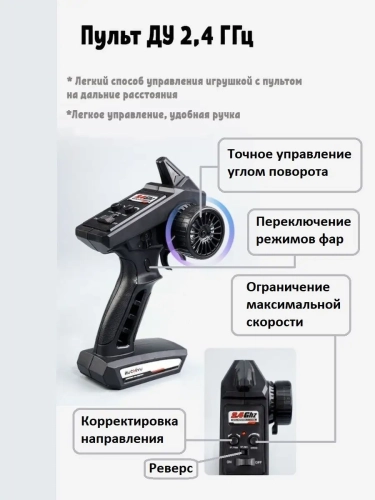 Радиоуправляемая машина на пульте управления 16101 Rapidly Радиоуправляемая машина на пульте управления 16101 Rapidly