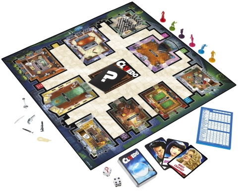 Детективная игра Games Hasbro Cluedo обновленная