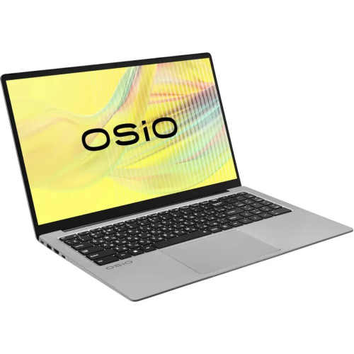 Ноутбук OSiO FocusLine F160a, 16.1" (1920x1080) IPS/AMD Ryzen 7 5700U/16 ГБ DDR4/1024 ГБ SSD/AMD Radeon Graphics/Без системы, Серый (F160A-010)