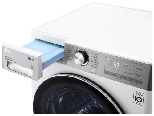 Сушильная машина LG DC90V9V9E, белый