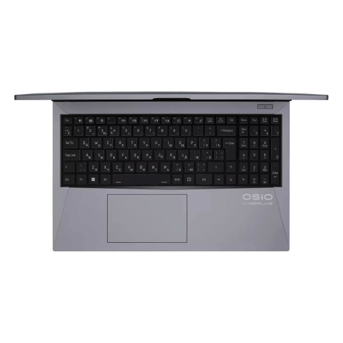 Ноутбук OSiO CyberLine C150i, 16" (1920x1080) IPS 144 Гц/Intel Core i5-12600H/16 ГБ DDR4/512 ГБ SSD/NVIDIA GeForce RTX 3050 (6 Гб)/Без системы, Серый (C150i-001)