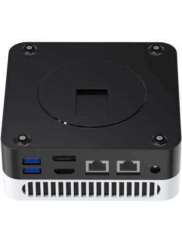 Мини-ПК CHUWI LarkBox X, Intel Core i3-1220P / 8 ГБ DDR4 / 256 ГБ SSD / Intel UHD Graphics / Windows 11 Pro, белый; черный (6935768755609)