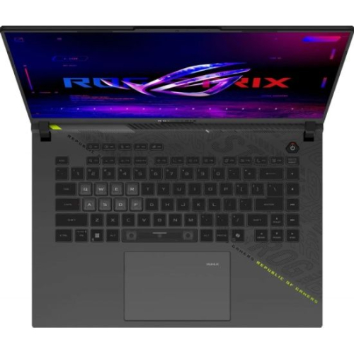 Ноутбук ASUS ROG Strix G16 G614PM-S5097, 16" (2560x1600) IPS 240 Гц/AMD Ryzen 9 8940HX/32 ГБ DDR5/1024 ГБ SSD/NVIDIA GeForce RTX 5060 для ноутбуков (8 Гб)/Без системы, Серый (90NR0KW8-M00590)