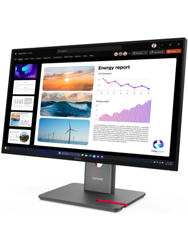 Монитор Lenovo ThinkVision P24Q-40 23.8" 16:9 QHD (2560x1440) IPS, 120Hz, 300N, 1xHDMI 2.1 TMDS, 1xDP 1.4 (HBR2), 1xDP 1.4 Out, 1xUSB-B (USB 5Gbps), 3xUSB-A (USB 5Gbps), 1xUSB-C (USB 5Gbps, 15W PD), LTPS, 1Y