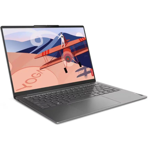 Ноутбук Lenovo Yoga Slim 6 14IRH8, 14" (1920x1200) OLED/Intel Core i5-13500H/16 ГБ DDR5/1024 ГБ SSD/Intel Iris Xe Graphics/Windows 11 Home, Серый (83E00057RU)