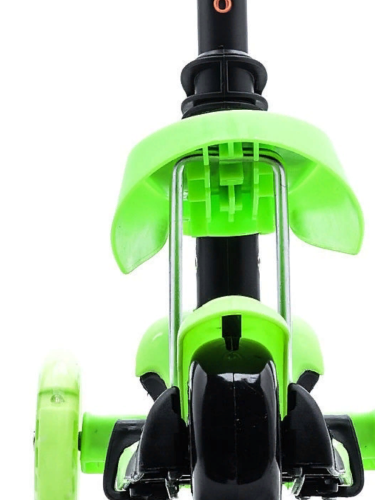 Детский 3-колесный самокат-беговел Navigator Т59981, зеленый