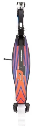 Детский 2-колесный городской самокат Top Gear Т20011, черный/розовый/фиолетовый