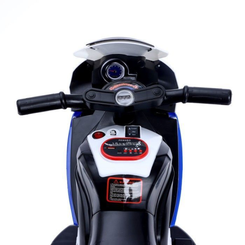 Электромобиль «Байк», цвет синий Электромобиль «Байк», цвет синий