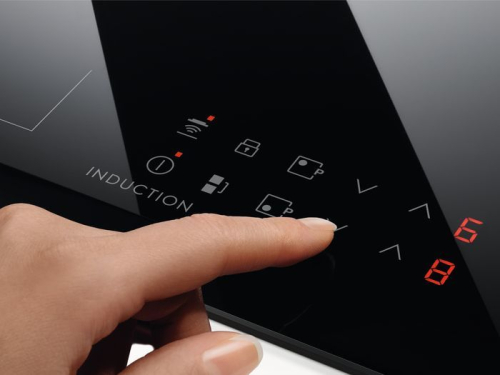 Индукционная варочная панель ELECTROLUX IPE6443KFV, индукционная, независимая, черный