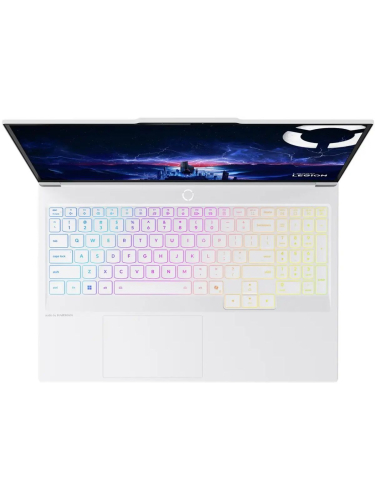 Ноутбук Lenovo Legion 7 16IAX10, 16" (2560x1600) OLED 240 Гц/Intel Core Ultra 9 275HX/32 ГБ DDR5/1024 ГБ SSD/NVIDIA GeForce RTX 5060 для ноутбуков (8 Гб)/Windows 11 Pro, Белый (83KY0051RK_Win11P)