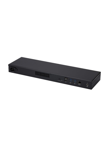 Мини-ПК Qotom Q1055GE-1U I5 10210U, Intel Core i5-10210U/8 ГБ DDR4/256 ГБ SSD/Intel UHD Graphics/Без ОС, черный (Q1055GE-1U I5 10210U)