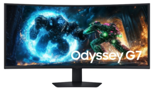 Монитор Samsung 40" S40FG756EI 1000R, VA, 21:9, WUHD, 1ms, 350cd, 180Hz, HDMI, DP, USB, HAS