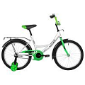 Велосипед 20" Novatrack VECTOR, серебристый