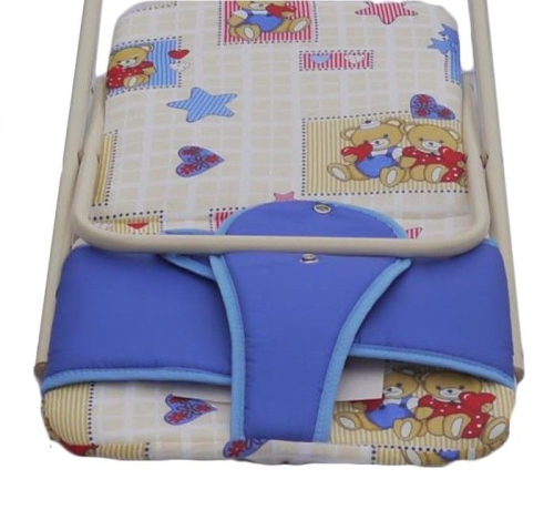 Качели детские напольные «Ветерок», бежевые рисунок МИКС