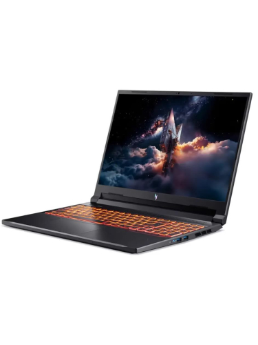 Ноутбук Acer Aspire Nitro V16 ANV16-42-R73R, 16" (2560x1600) IPS 180 Гц/AMD Ryzen 7 260/16 ГБ DDR5/512 ГБ SSD/NVIDIA GeForce RTX 5070 для ноутбуков (8 Гб)/Без системы, Черный (NH.U1FER.001)