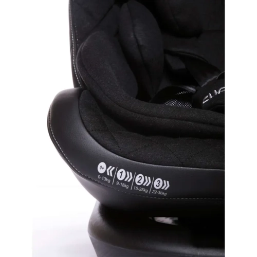 Автокресло BabyCare Shelter Эко-Черное серебро