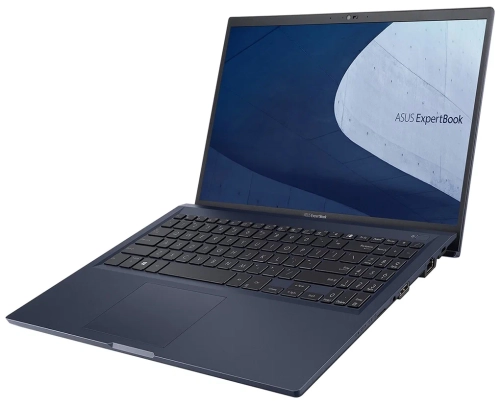 Ноутбук ASUS ExpertBook B1 B1400CEAE-EB1966R 14" 1920x1080, Intel Core i7 1165G7 2.8 ГГц, RAM 8 ГБ, SSD 512 ГБ, Intel Iris Xe Graphics, Windows 10 Pro, 90NX0421-M22850, star black