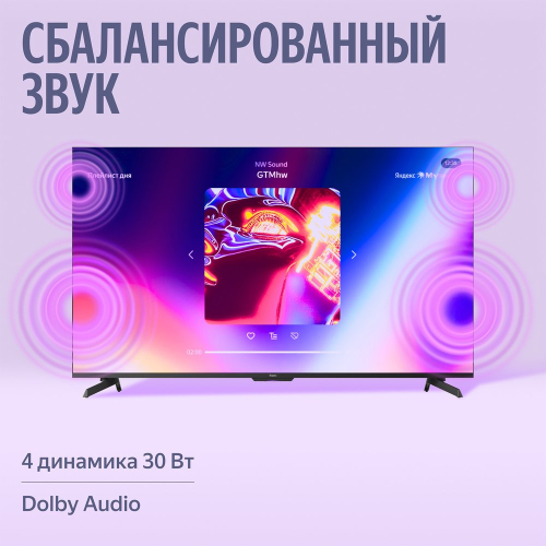 Телевизор Яндекс ТВ Станция MiniLED 55" YNDX-00097 (2026)