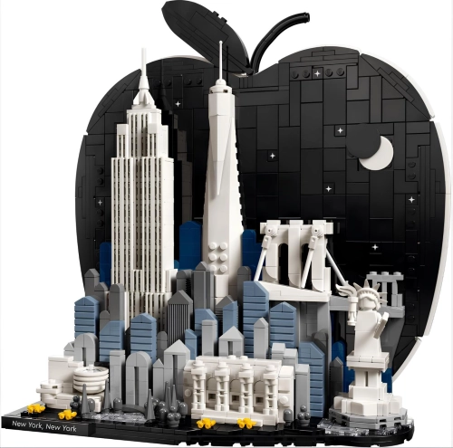 Конструктор LEGO Architecture 21066 Нью-Йорк - Большое Яблоко