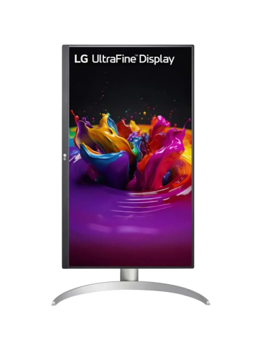 Монитор LG 27" 27UP850K-W, 3840x2160, IPS, 60Hz, HDMIx2+DP+USB-C, pivot, silver
