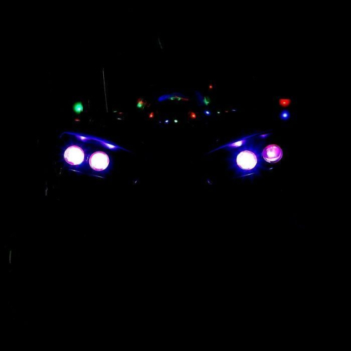 Электромобиль «Квадроцикл», радиоуправление, 2 мотора, цвет синий