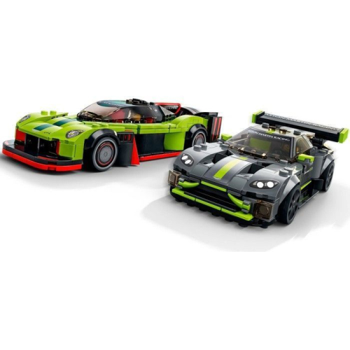 Конструктор LEGO Speed Champions 76910 Aston Martin Valkyrie AMR Pro и Aston Martin Vantage GT3