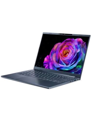 Ноутбук Acer Swift Go 14 AI SFG14-75-58NB, 14" (1920x1200) OLED/Intel Core Ultra 5 226V/16 ГБ DDR5/1024 ГБ SSD/Intel Arc Graphics/Без системы, Синий (NX.JNBCD.007)