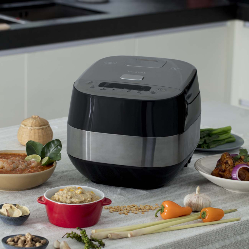 Мультиварка Tefal RK802B32, серебристый