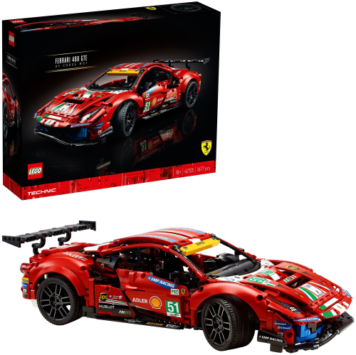 Конструктор LEGO Technic 42125 Ferrari 488 GTE AF Corse #51