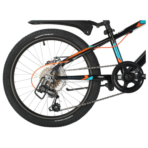 Велосипед 20" Novatrack EXTREME, чёрный
