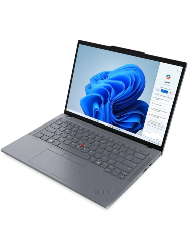 Ноутбук Lenovo ThinkPad T14 G5, 14" (1920x1200) IPS/Intel Core Ultra 7 155U/16 ГБ DDR5/512 ГБ SSD/Intel Graphics/Без системы, Серый (21ML0089US)