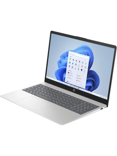 Ноутбук HP 15-fc0024ny, 15.6" (1920x1080) IPS/AMD Ryzen 7 7730U/16 ГБ DDR4/512 ГБ SSD/AMD Radeon Graphics/Без системы, Серебристый (B8AX0EA)